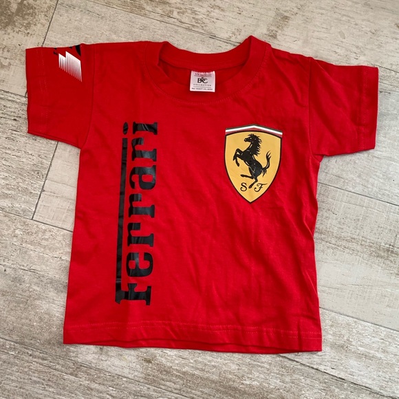 red ferrari shirt
